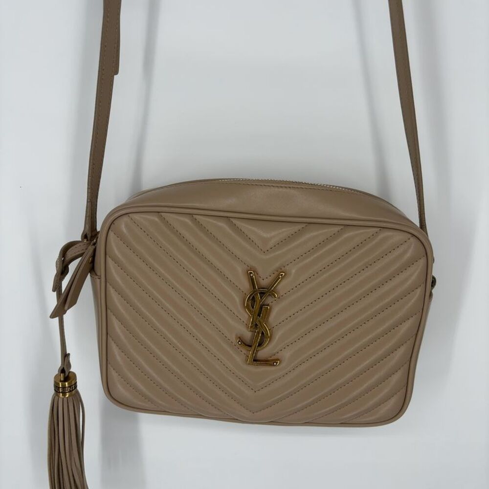 Yves Saint Laurent Dark Beige Camera Bag